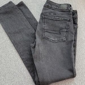 Stylish Gray Denim Jeans